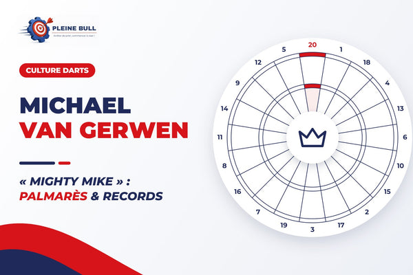 Michael van Gerwen : biographie, palmarès et records