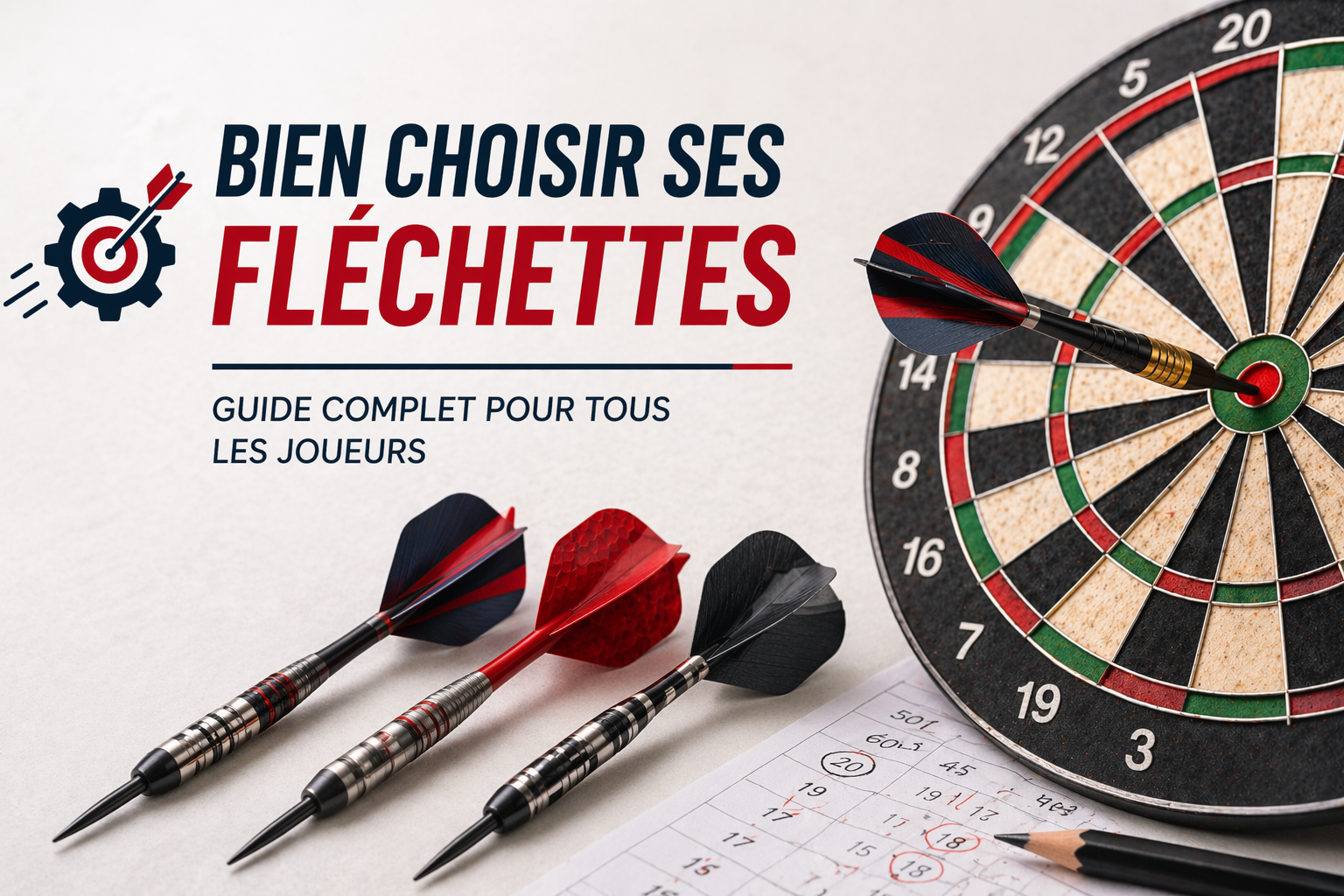 Bien choisir tes fléchettes : le guide ultime (Garanti sans 180 foireux)
