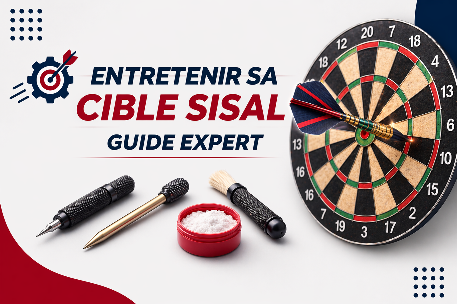 Entretien : Comment garder votre cible sisal pendant 5 ans ?