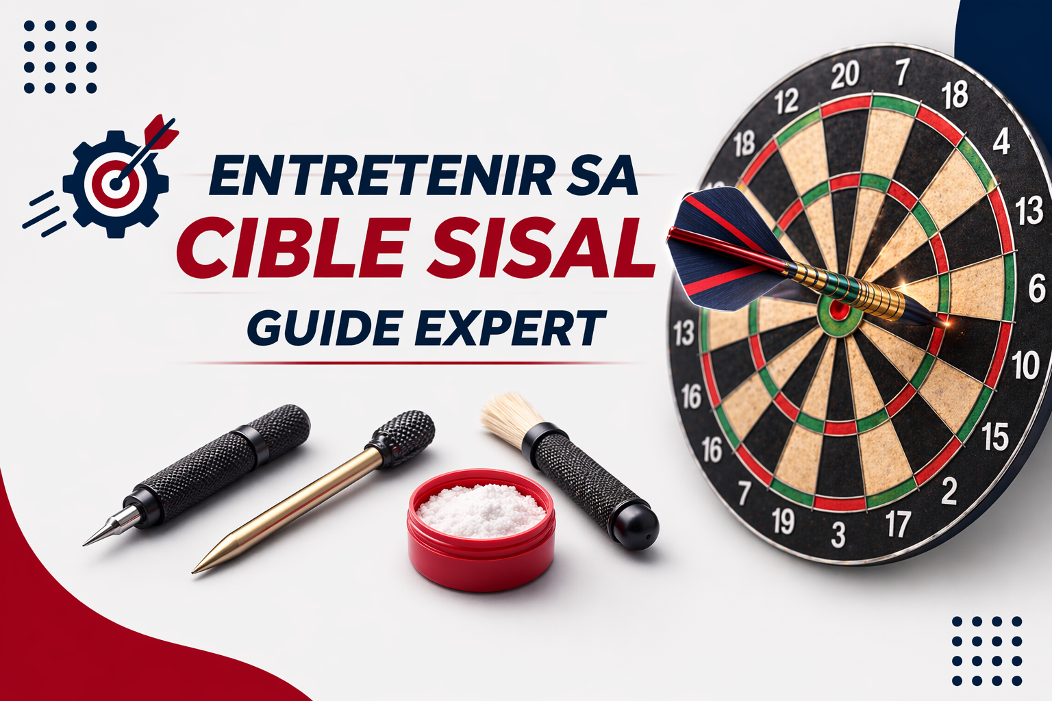 Entretien : Comment garder votre cible sisal pendant 5 ans ?