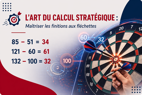 L'art du calcul stratégique : Maîtriser les finitions aux fléchettes