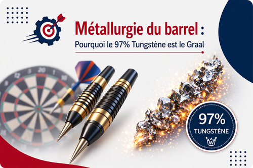 Métallurgie du barrel : Pourquoi le 97% Tungstène est le Graal
