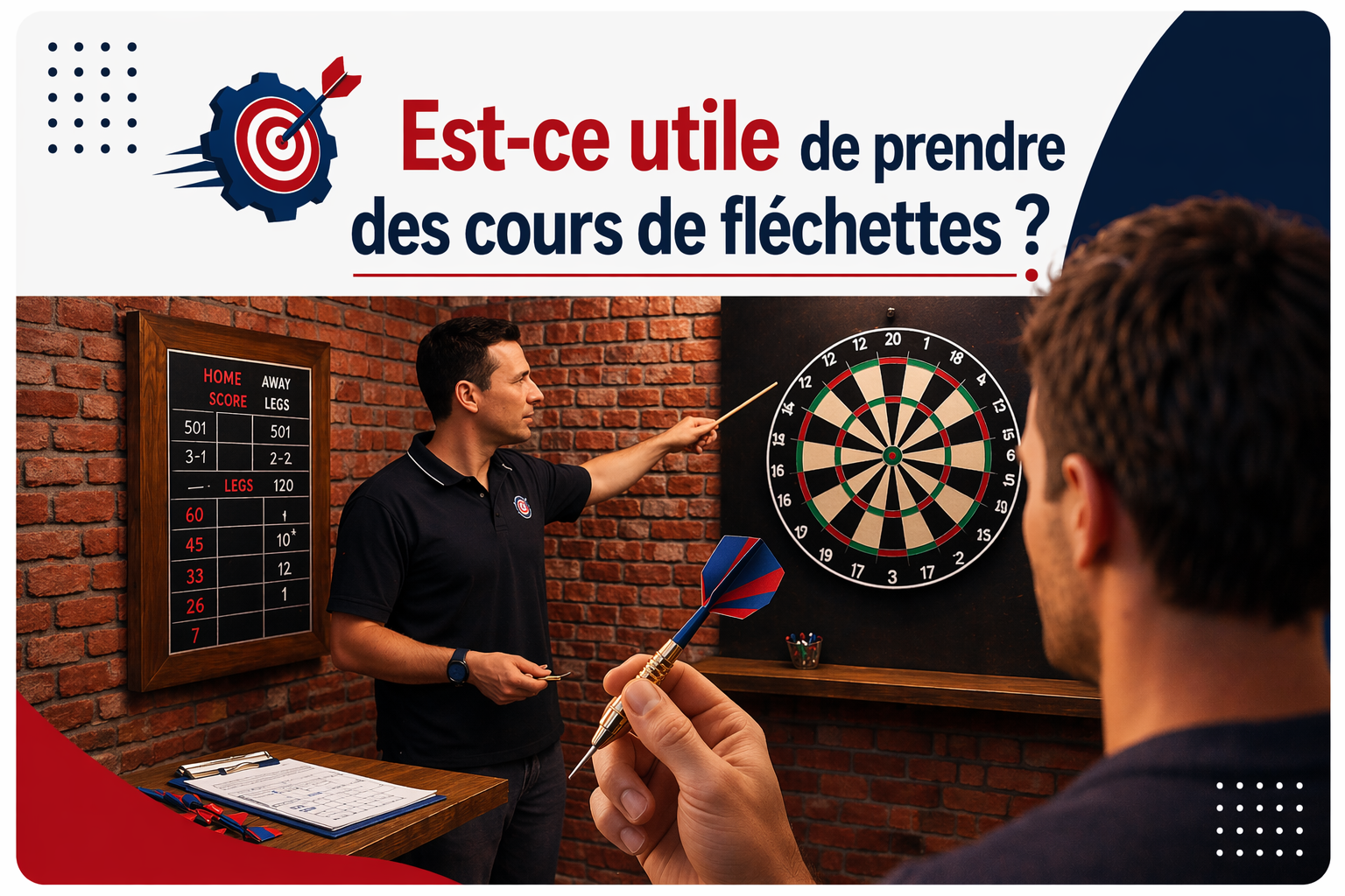Prendre des cours de fléchettes : Gadget ou accélérateur de talent ?