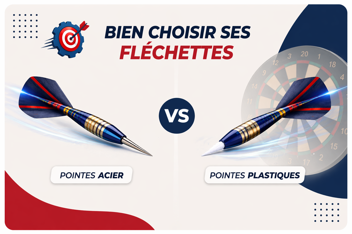 Soft Tip vs Steel Tip : Quelles différences pour progresser ?
