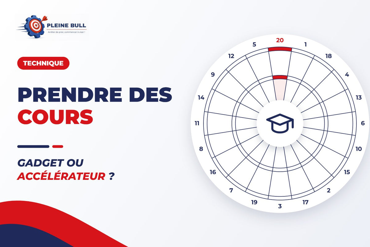 Prendre des cours de fléchettes : Gadget ou accélérateur de talent ?