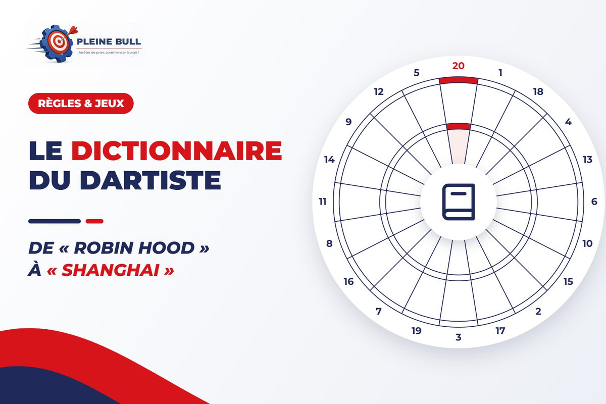 Le dictionnaire du dartiste : De Robin Hood à Shanghai