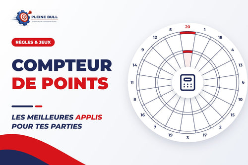 Compteur de points fléchettes : les meilleures applications pour compter tes parties