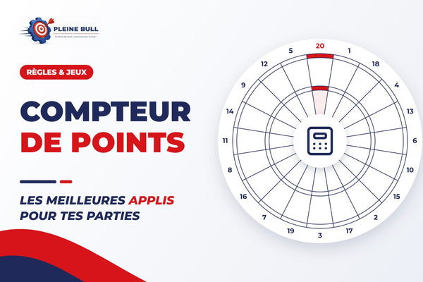 Compteur de points fléchettes : les meilleures applications pour compter tes parties