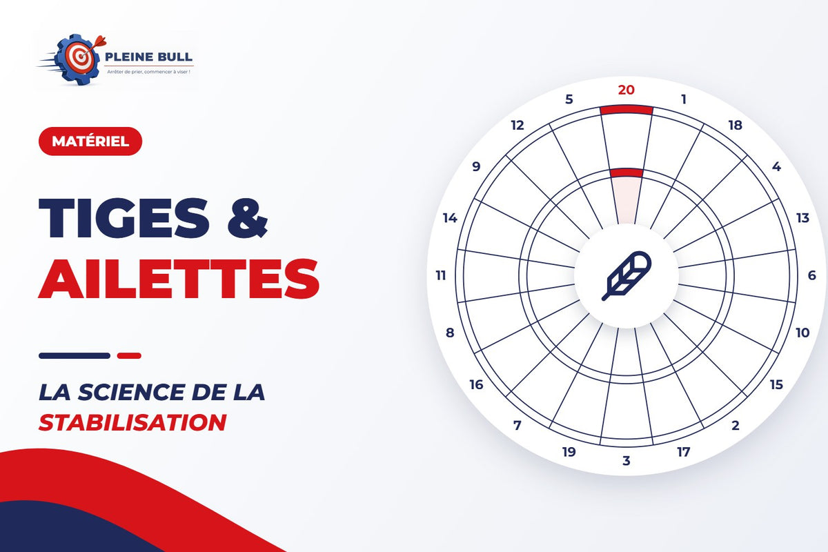 Tiges et ailettes de fléchettes : La science de la stabilisation