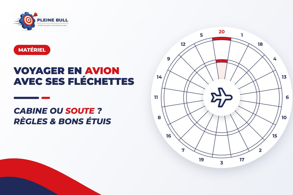 Voyager en avion avec ses fléchettes : règles et conseils pour les transporter