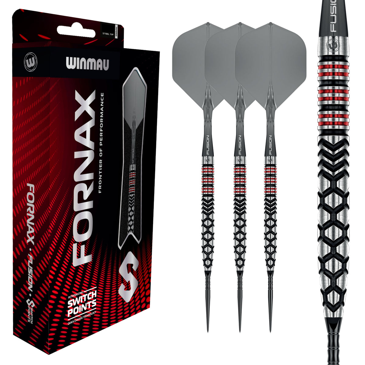 Winmau Fornax Tapered 23g – set de 3 fléchettes