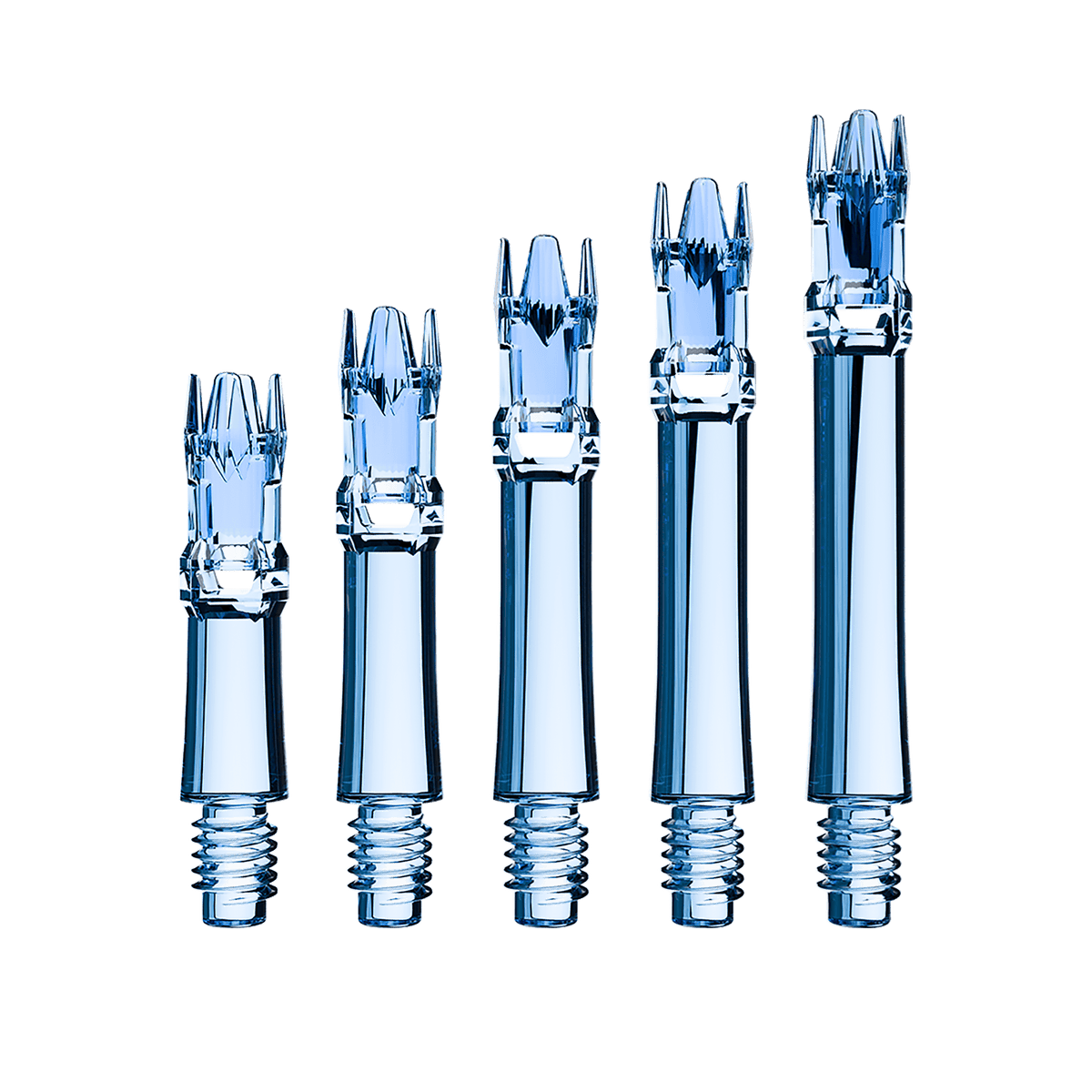 Tiges L-Style L-System bleu transparent