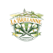 Logo La Brillanne Darts Club 