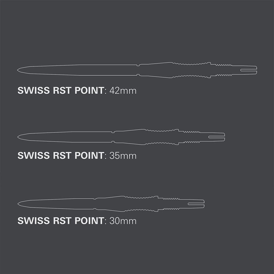 Pointes Target Signature Swiss RST – toute la gamme