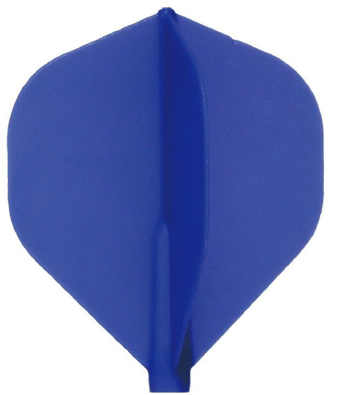 Ailette Cosmo Darts - Fit Flights Standard - Bleu foncé - Pack de 6