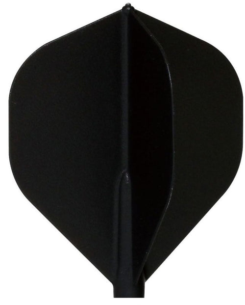Ailette Cosmo Darts - Fit Flights Standard – Noir - Pack de 6