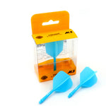 Ailettes Cuesoul AK5 Rost Big Wing bleues Short avec leur boîte