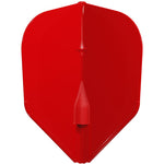 Ailette L-Style EZ L3 Rouge – ailette à plat vue de face