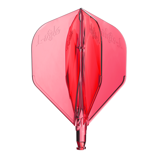 Ailette L-System L1 rouge translucide – vue de face