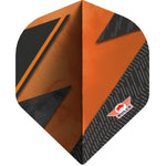 Ailettes fléchettes Bull's Lightning No.2 Orange