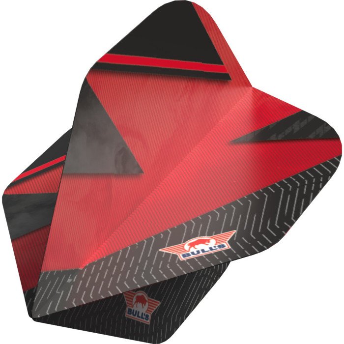Ailettes fléchettes Bull's Lightning No.2 Rouge