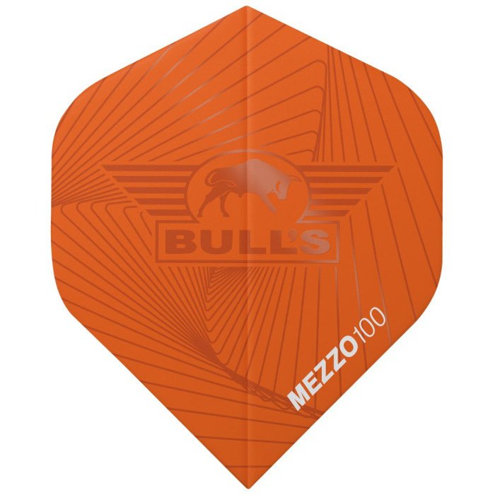 Ailettes fléchettes Bull's Mezzo 100 No.2 Orange