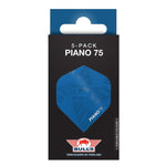 Ailettes fléchettes Bull's Piano 75 No.2 Bleu (lots de 5)