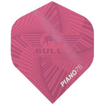 Ailettes fléchettes Bull's Piano 75 No.2 Rose (lots de 5)
