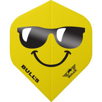 Ailettes fléchettes Bull's Smiley Lunettes No.2