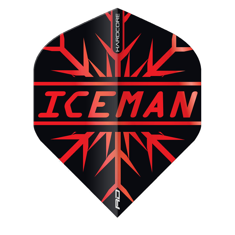 Ailettes Gerwyn Price Iceman Rouges Hardcore Premium - photo 2