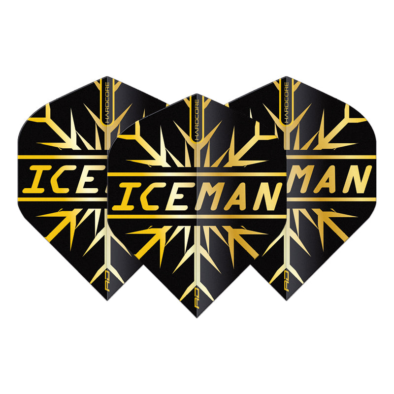 Ailettes Gerwyn Price Iceman Snowflake Or Hardcore - photo 2
