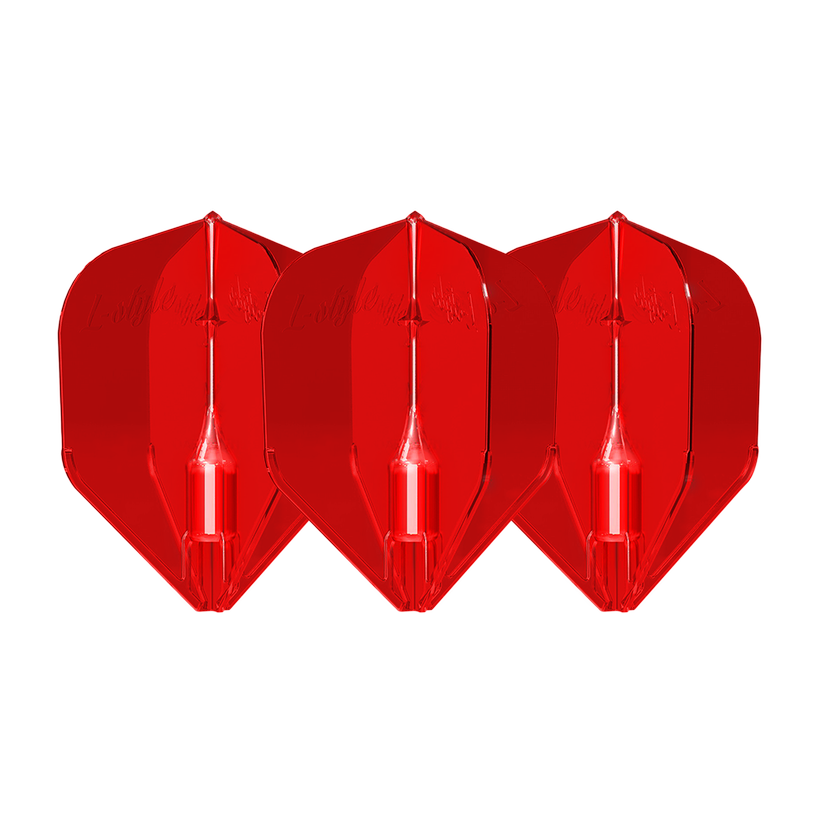 Ailettes L-Flight L3 EZ Fantom Rouge Transparent - vue secondaire