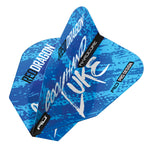 Ailettes Luke Humphries World Champion Bleues V-Standard