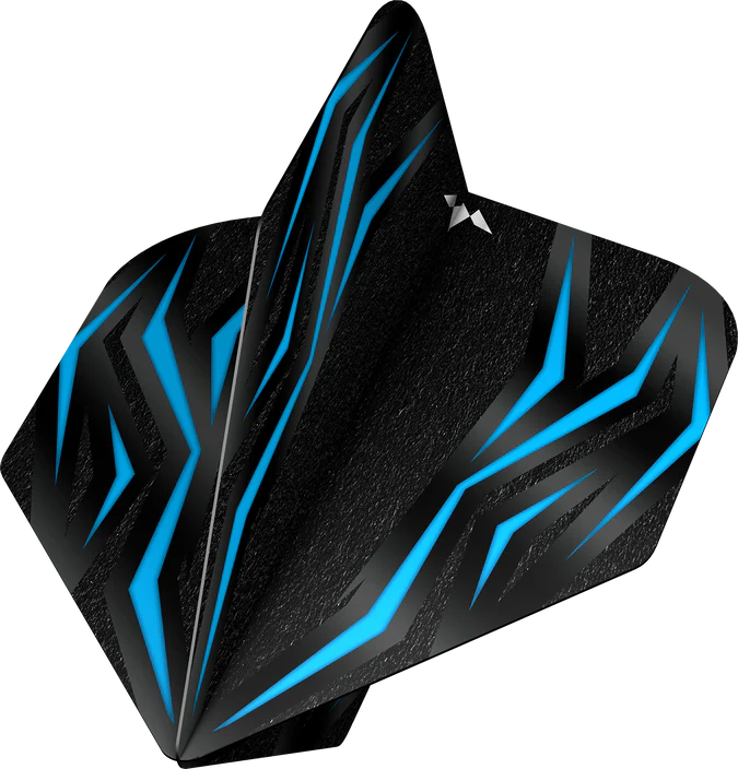 Ailettes Mission Lava 100 microns Standard No6 - Noir et Bleu
