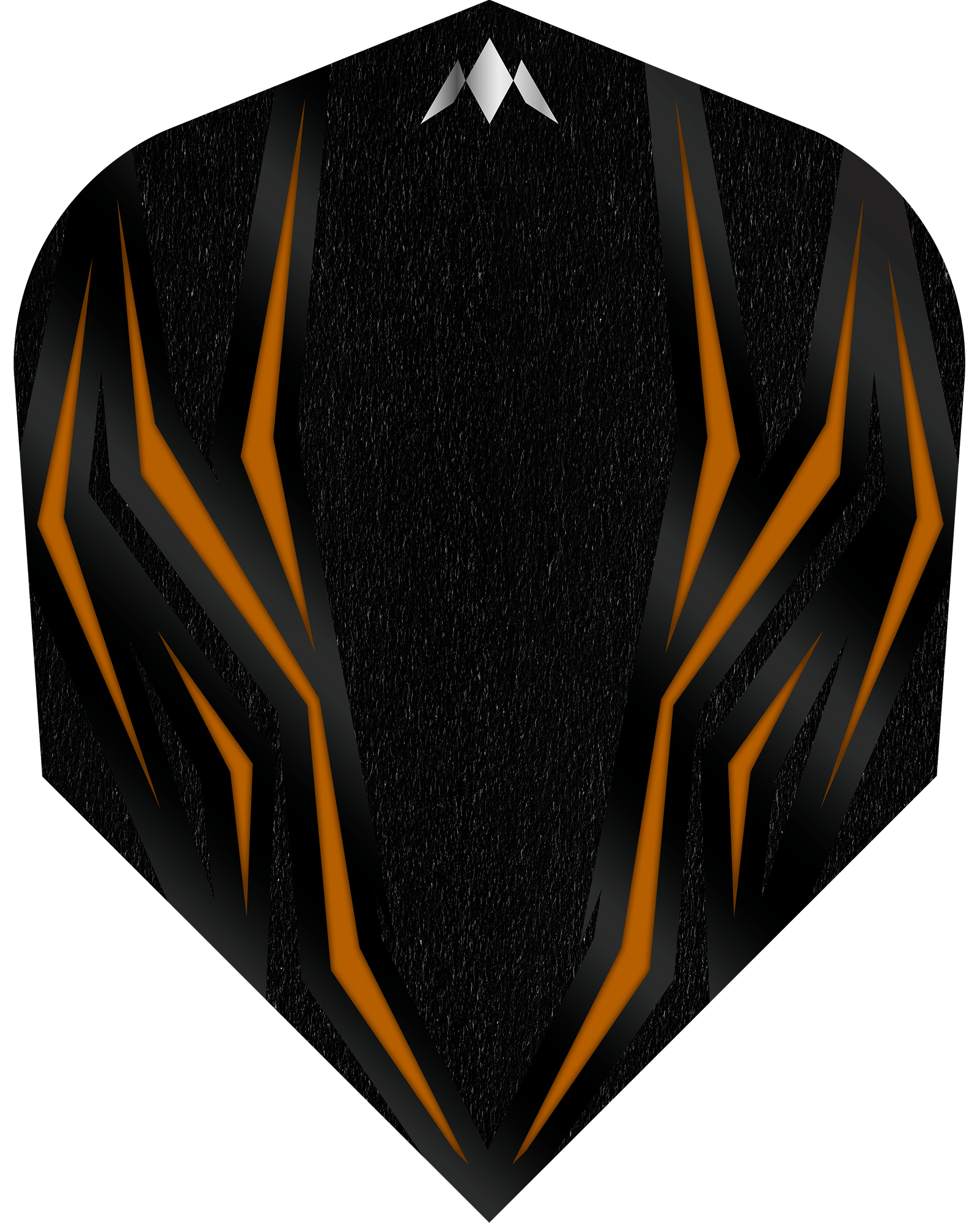 Ailettes Mission Lava 100 microns Standard No6 - Noir et Orange - photo 1