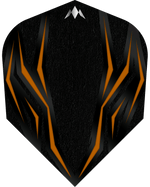 Ailettes Mission Lava 100 microns Standard No6 - Noir et Orange - photo 1