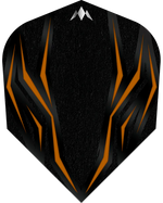 Ailettes Mission Lava Noir Orange No6