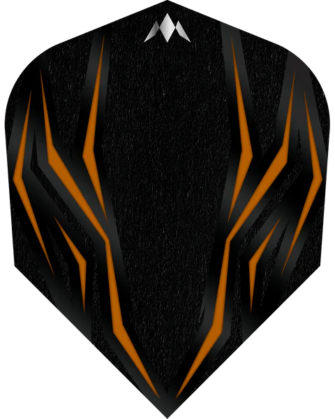 Ailettes Mission Lava Noir Orange No6