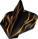 Ailettes Mission Lava 100 microns Standard No6 - Noir et Orange