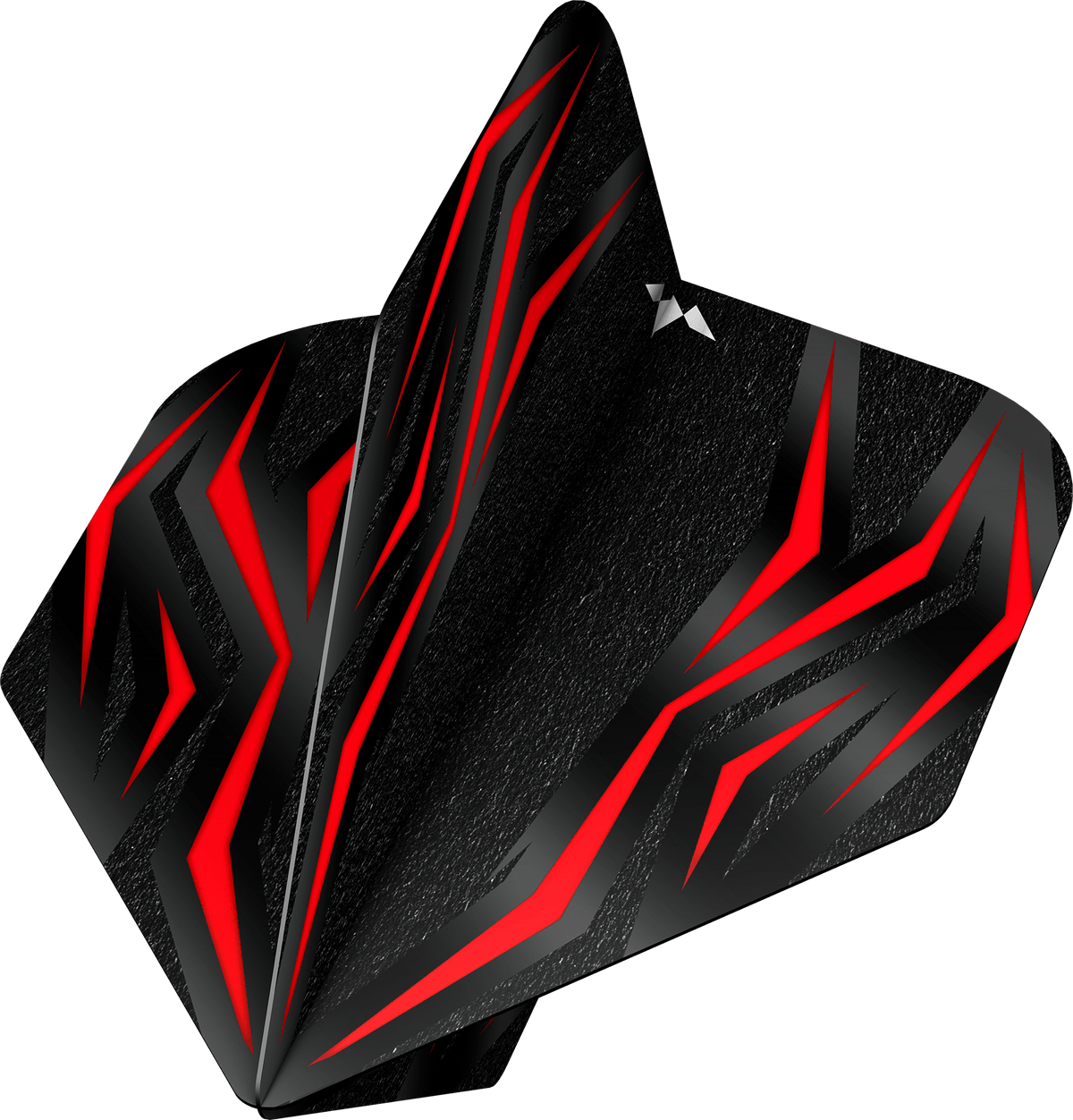 Ailettes Mission Lava 100 microns Standard No6 - Noir et Rouge - photo 2