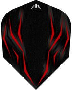 Ailettes Mission Lava Noir Rouge No6