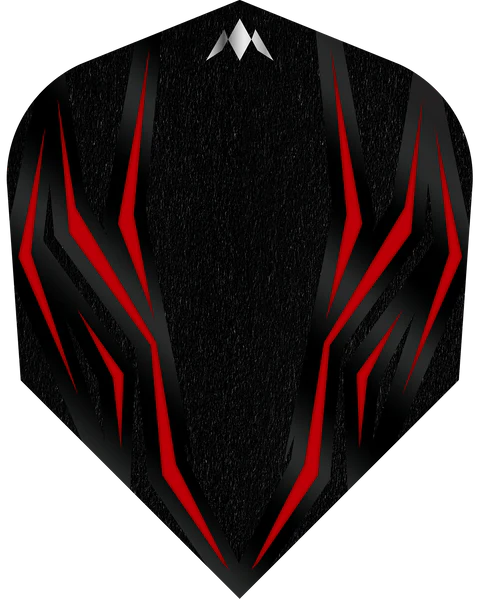 Ailettes Mission Lava Noir Rouge No6