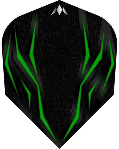 Ailettes Mission Lava Noir Vert No6
