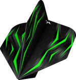 Ailettes Mission Lava 100 microns Standard No6 - Noir et Vert