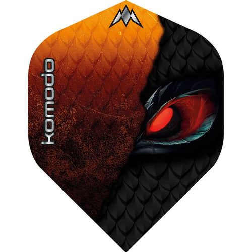 Ailettes Mission Solo Komodo Orange Noir