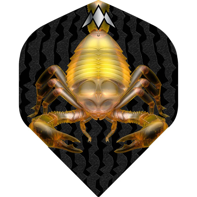 Ailettes Mission Solo Scorpion Jaune Noir