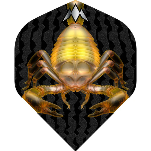 Ailettes Mission Solo Scorpion Jaune Noir