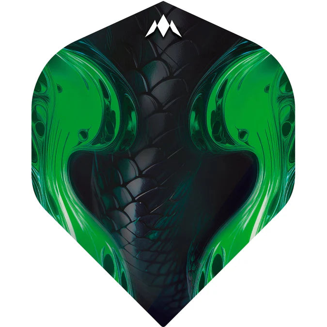 Ailettes Mission Solo Venom Vert Noir