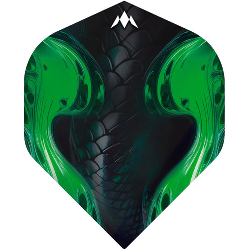 Ailettes Mission Solo Venom Vert Noir