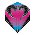 Ailettes Peter Wright Snake Noires Hardcore